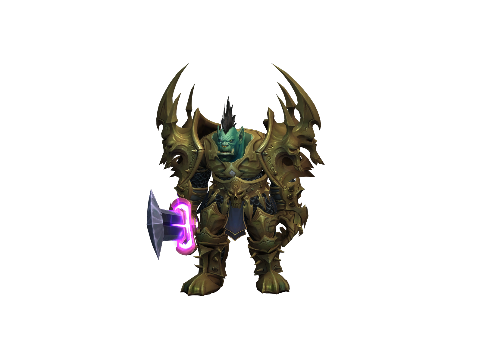 Beserk 3D character render