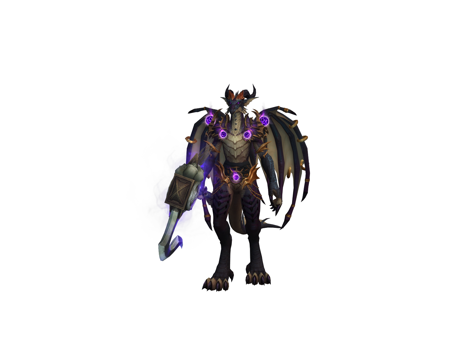 Dragooneres 3D character render