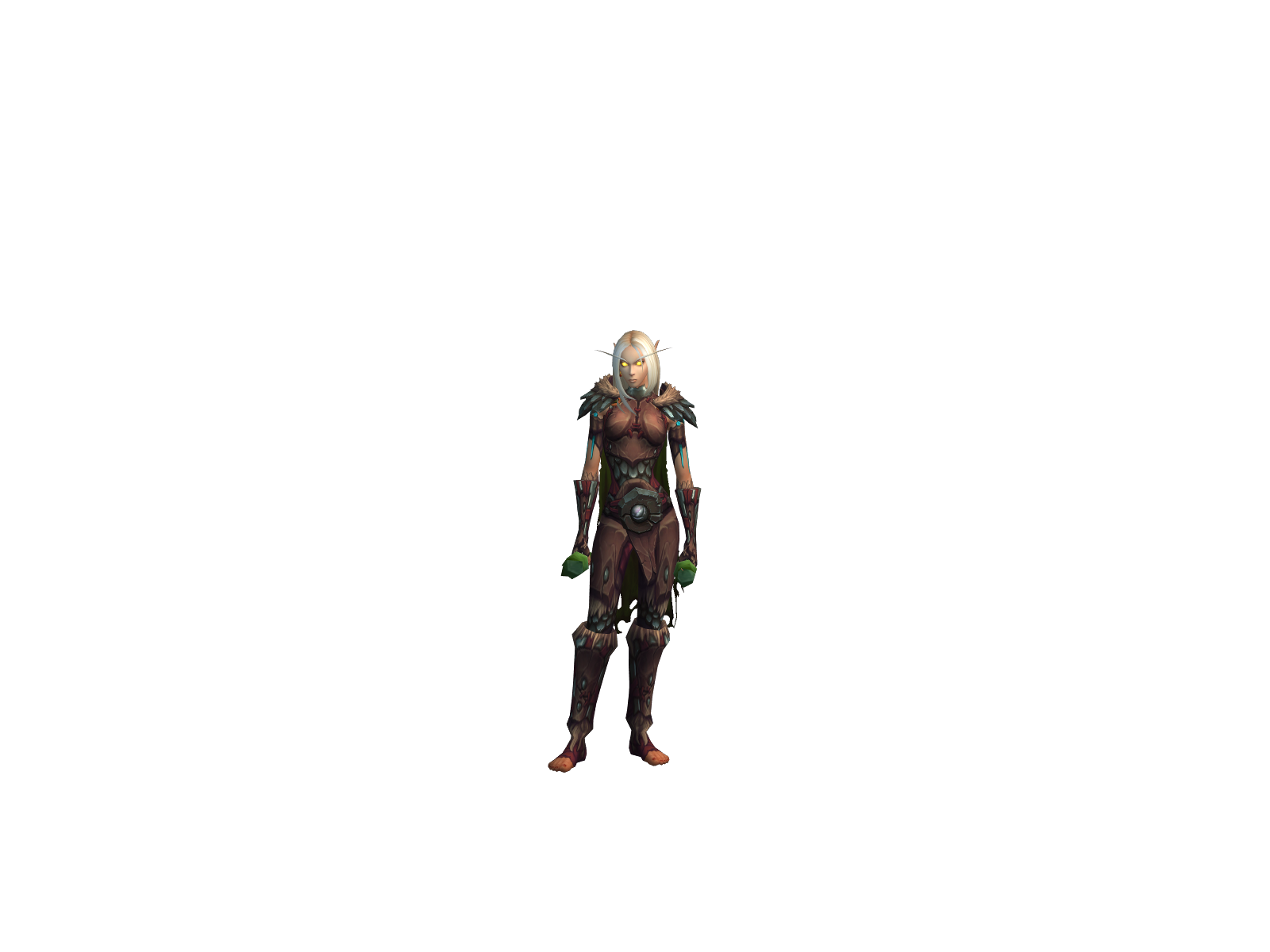 Sylindel 3D character render