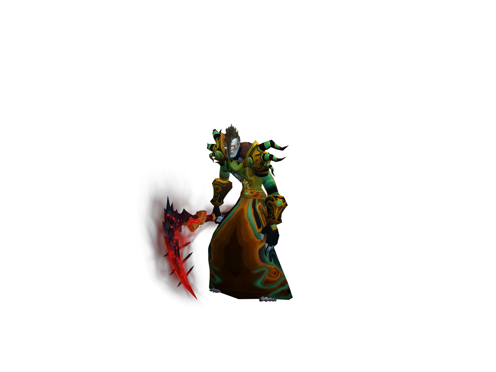 Jõntùrk 3D character render