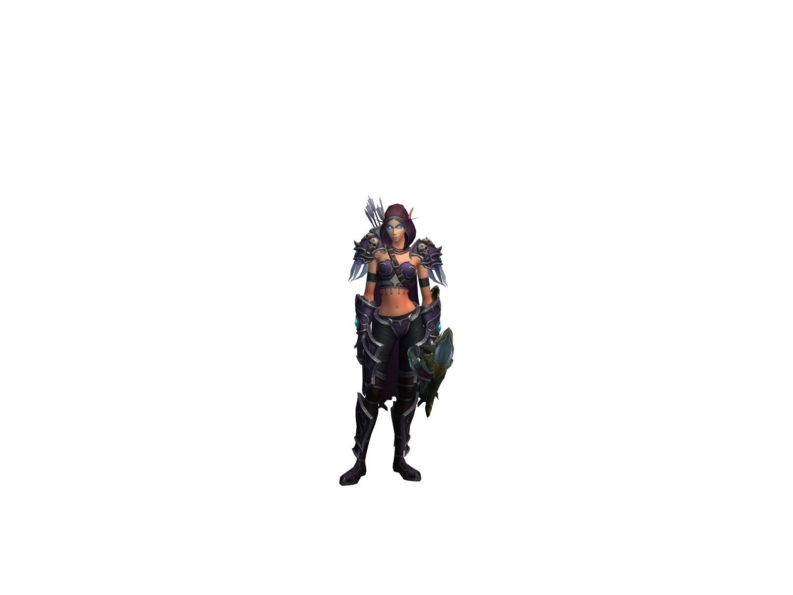 Dênaria 3D character render