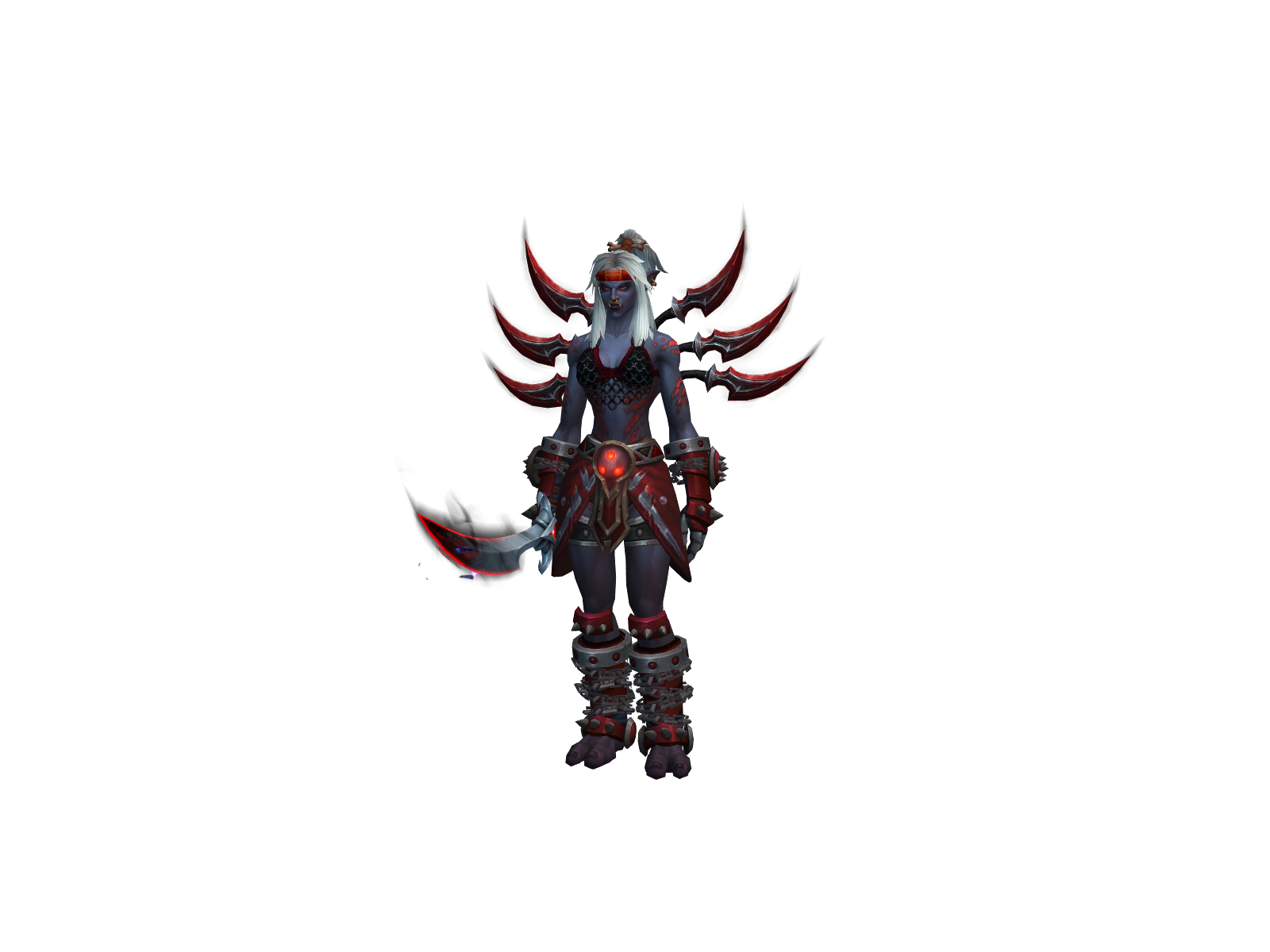 Rowsy 3D character render