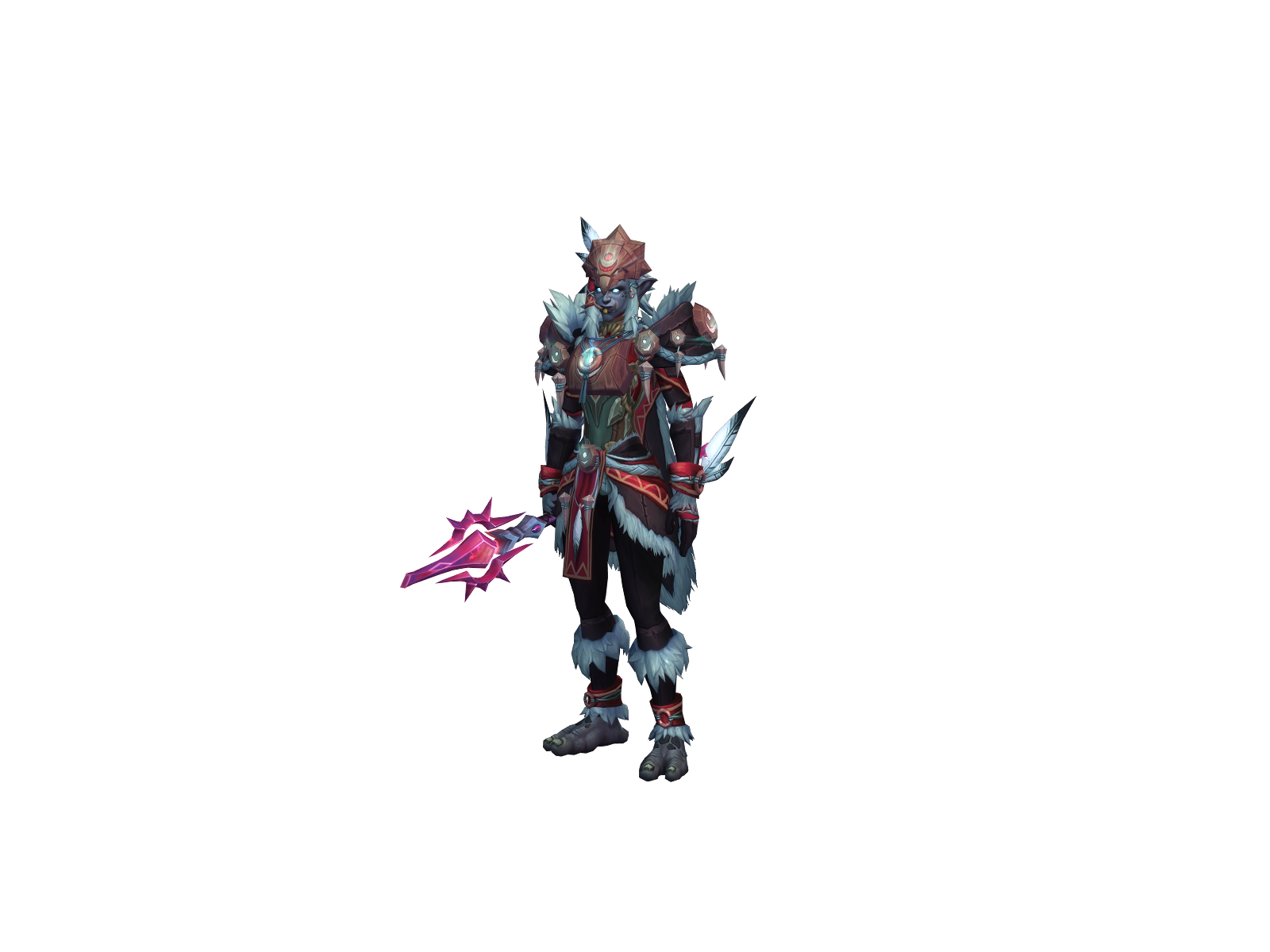 Peukkudruid 3D character render