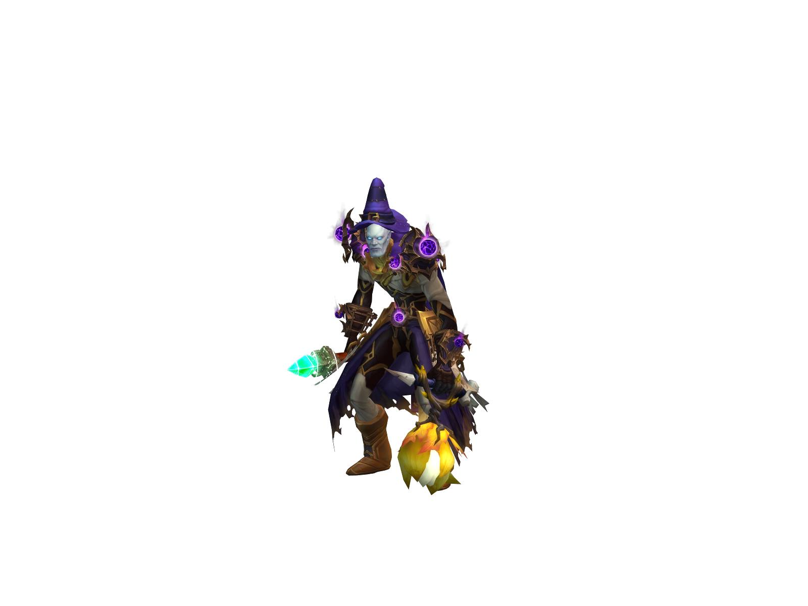 Frriar 3D character render
