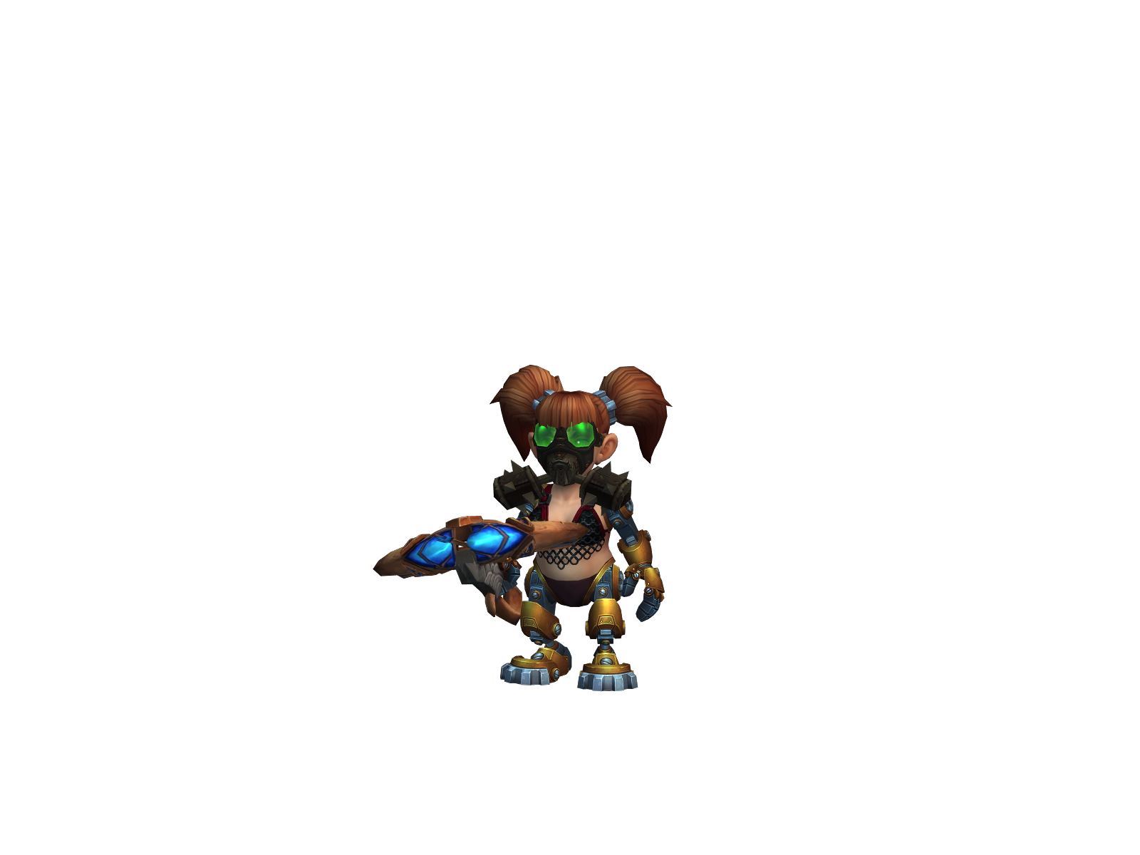 Gyrexle 3D character render