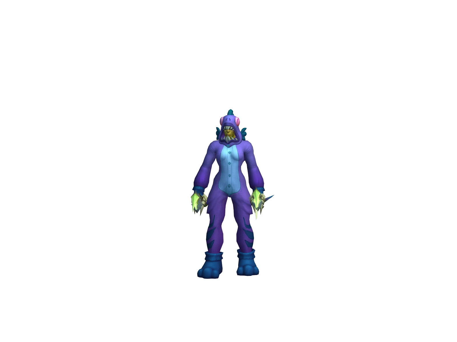 Goorbas 3D character render
