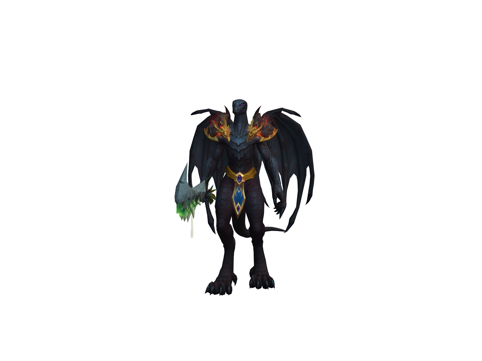 Rvoker 3D character render