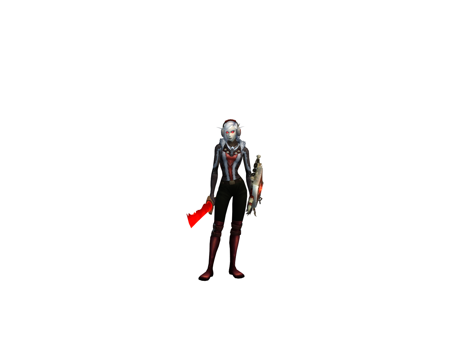 ordalie 3D character render
