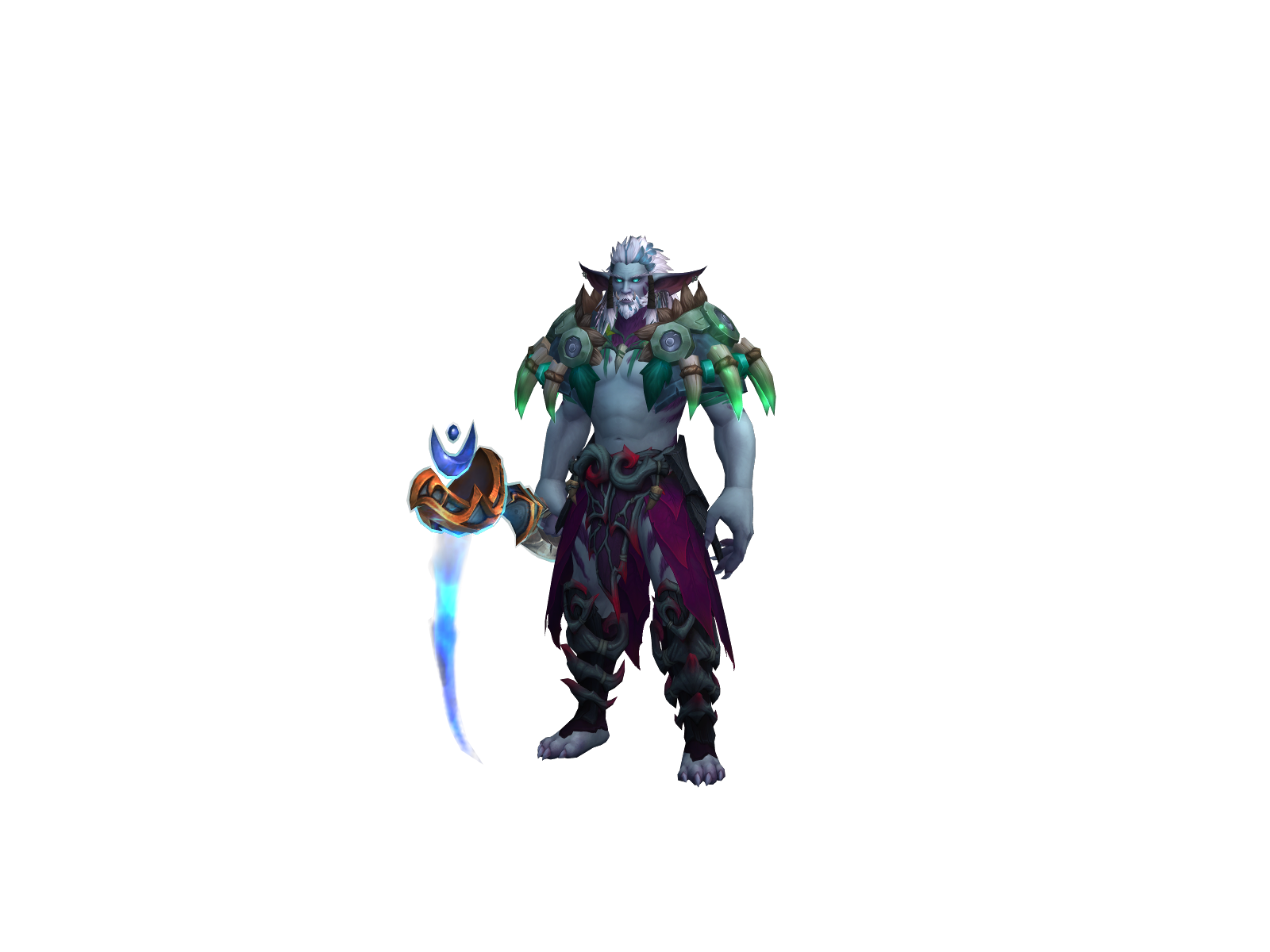 Nybel 3D character render