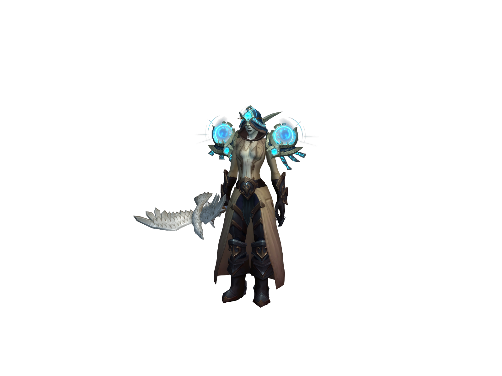 Sîlvér 3D character render