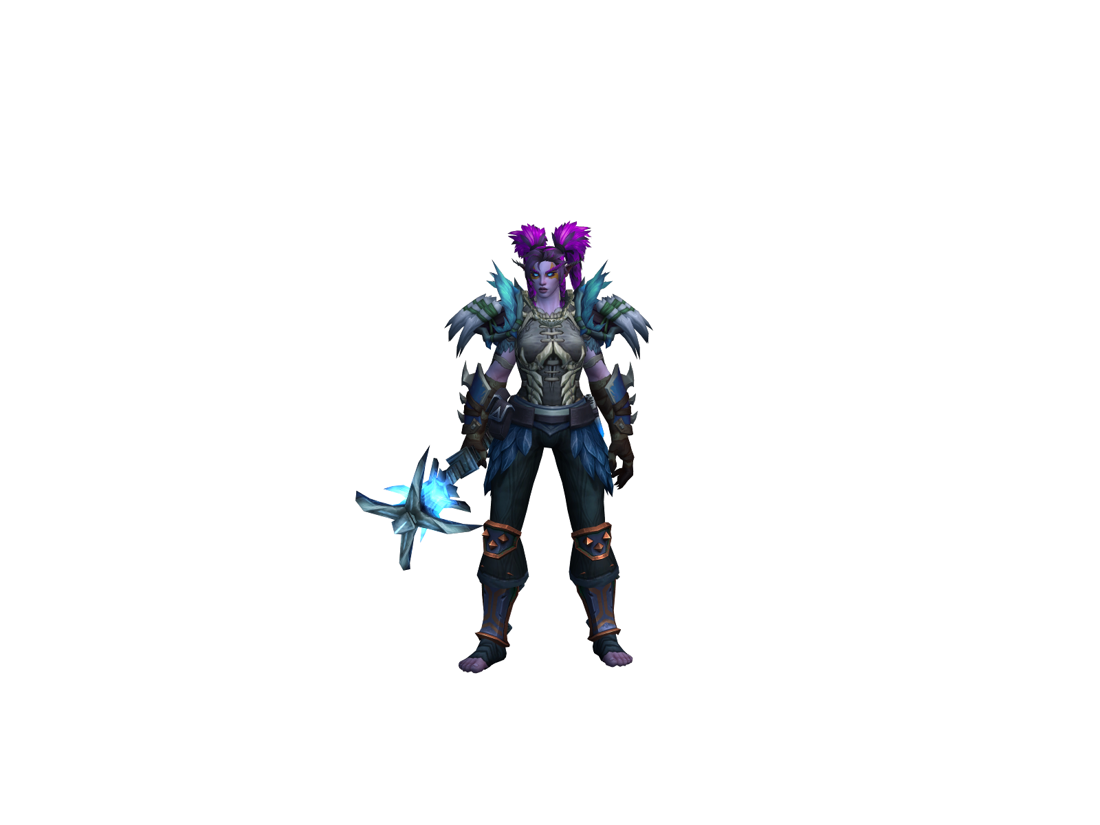 Moontea 3D character render