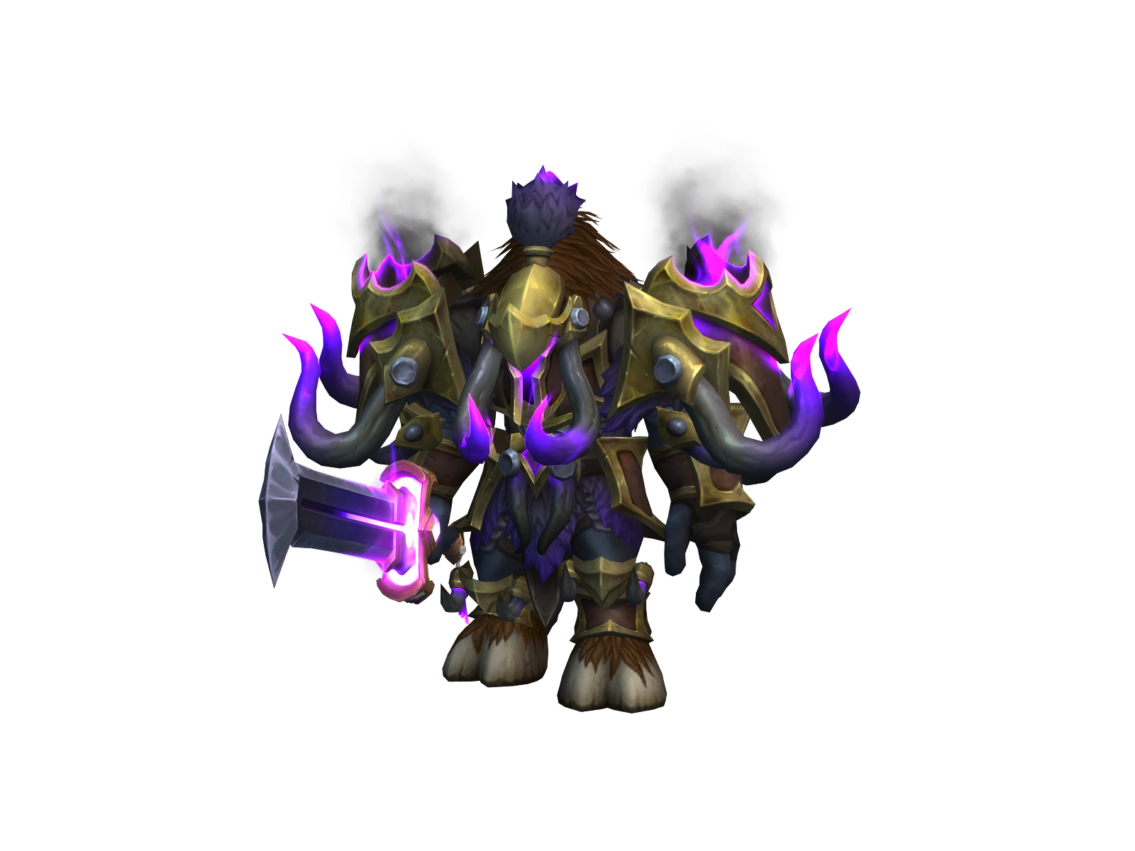 Buffalorage 3D character render