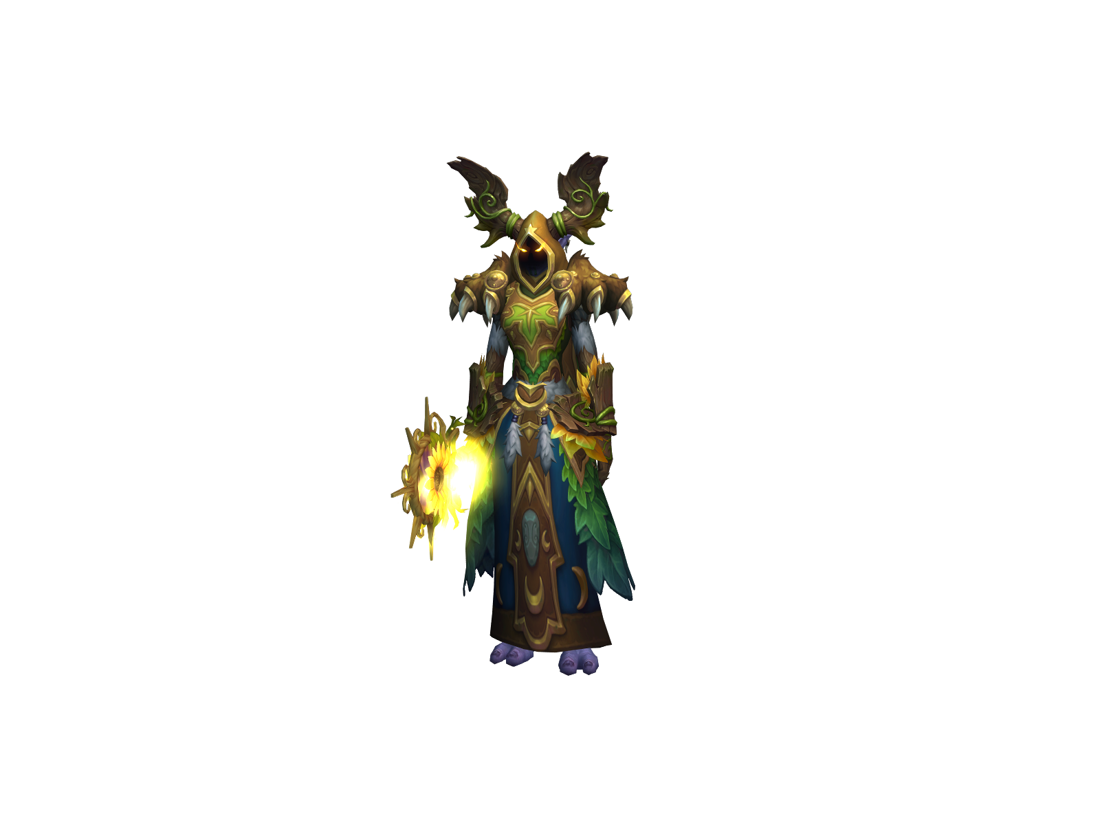Amuini 3D character render