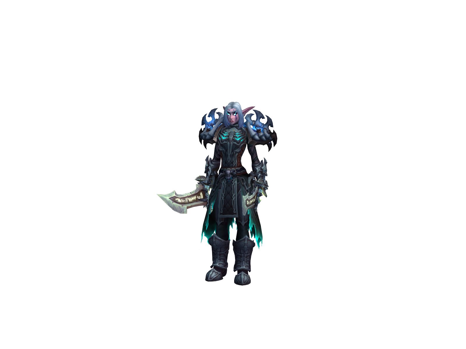Maevem 3D character render