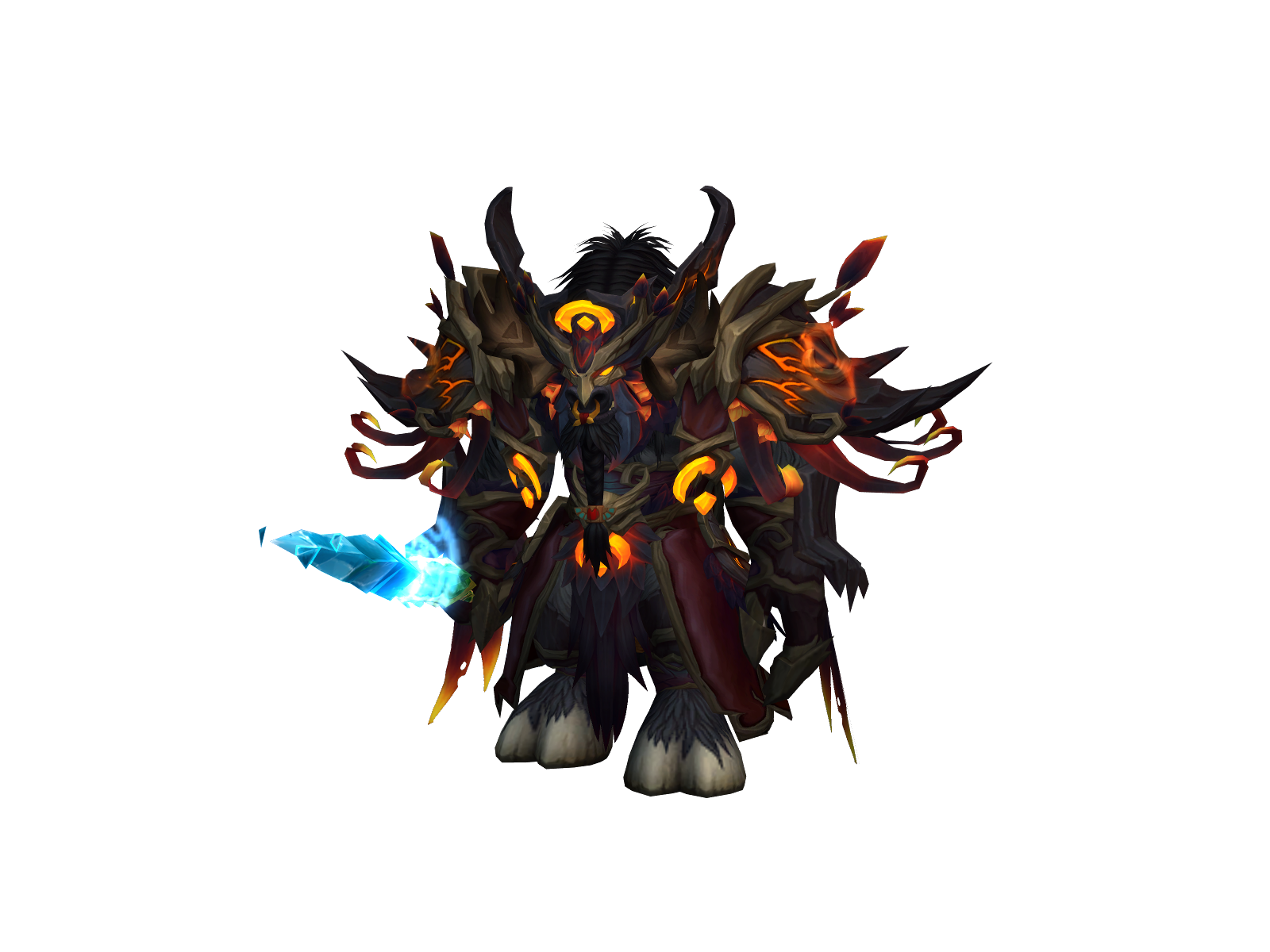 Mango 3D character render