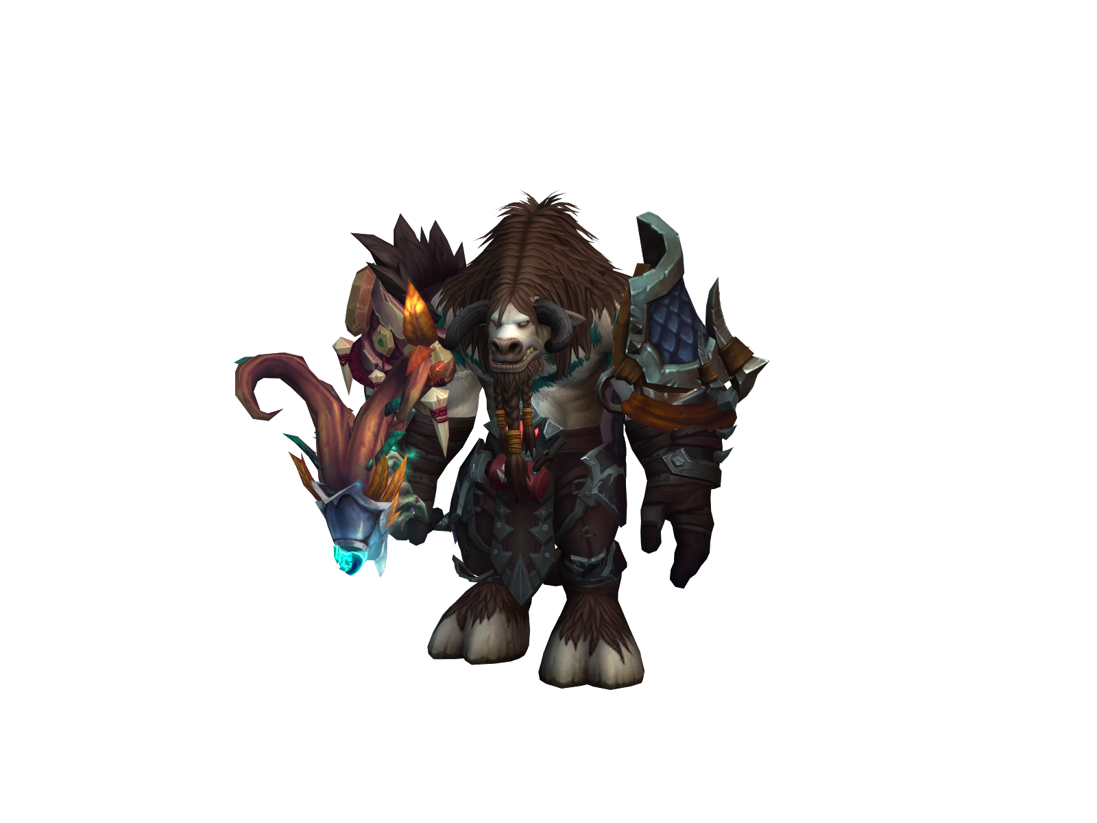 Noeyes 3D character render
