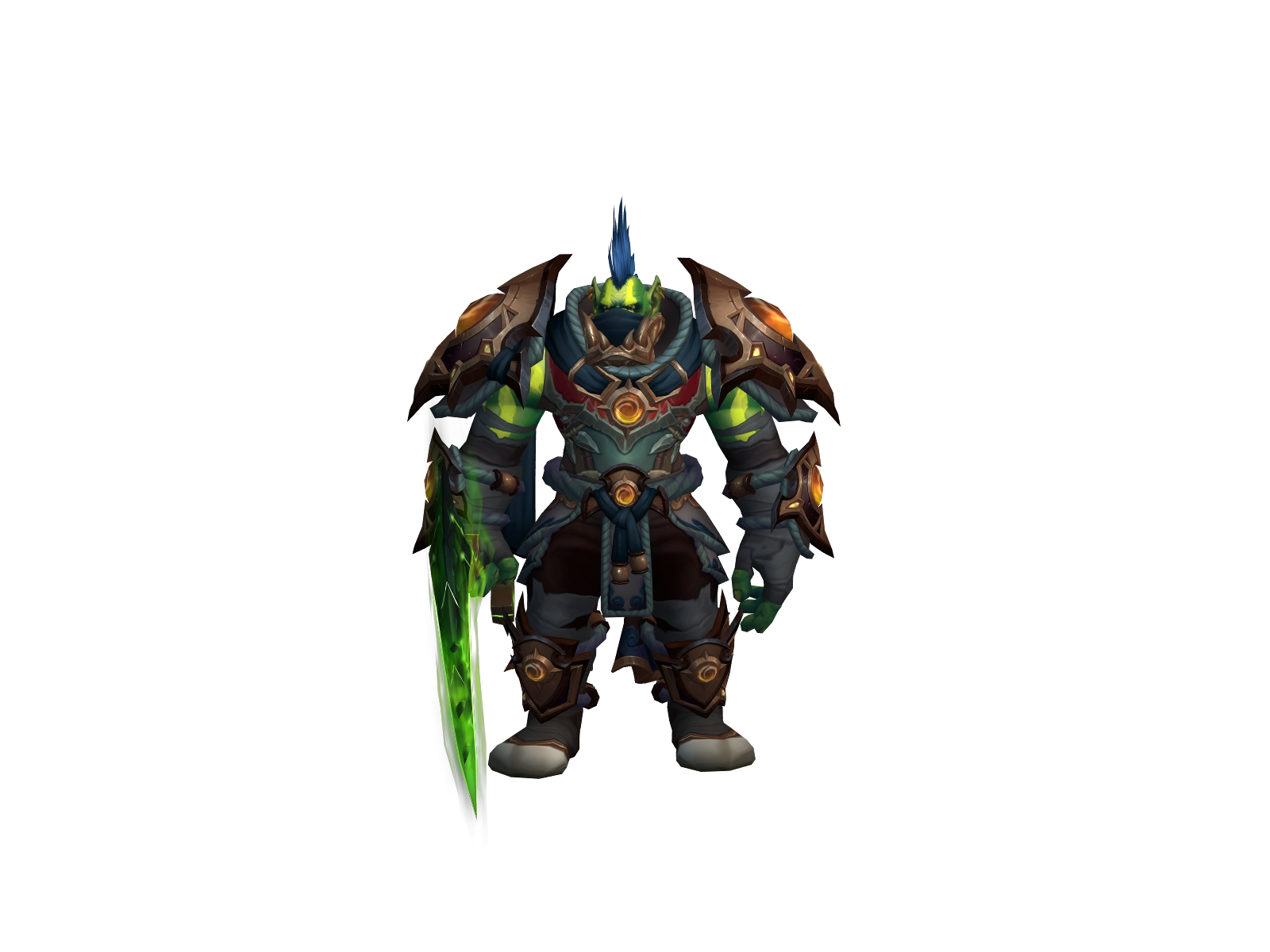 Huxx 3D character render