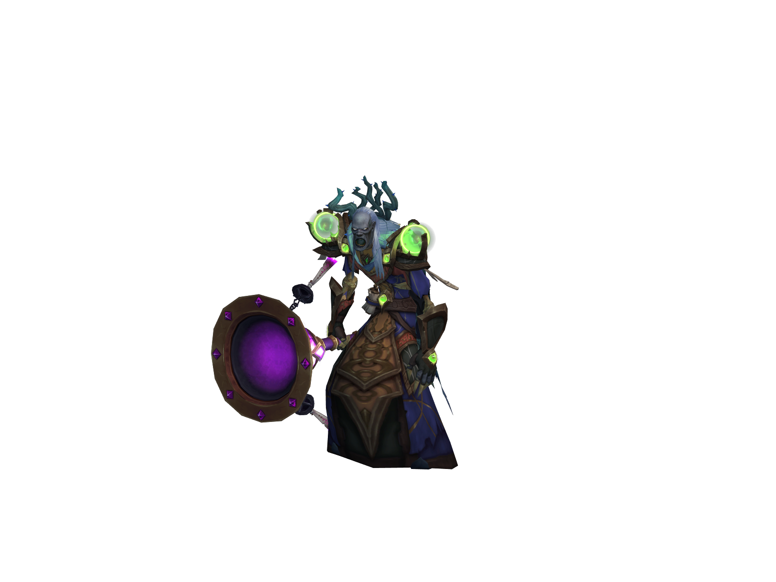 Undødmage 3D character render