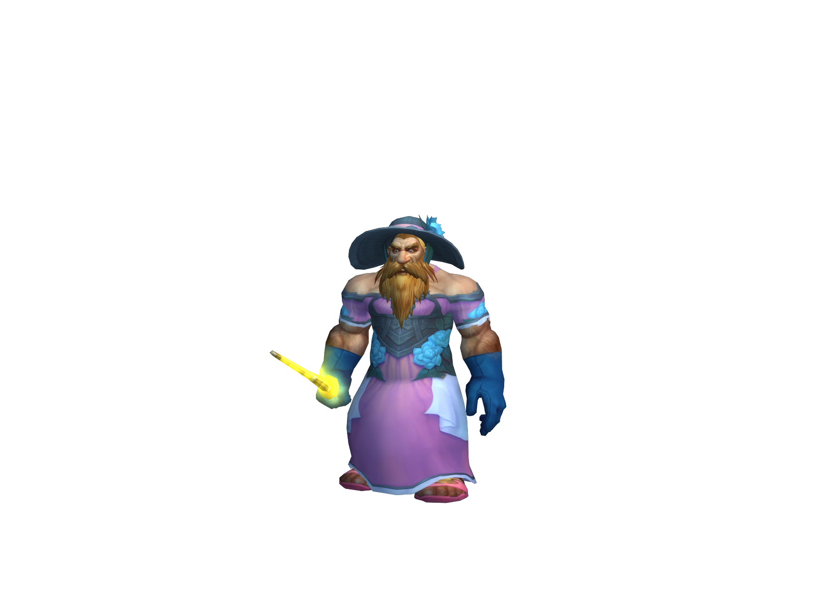 Shìrley 3D character render