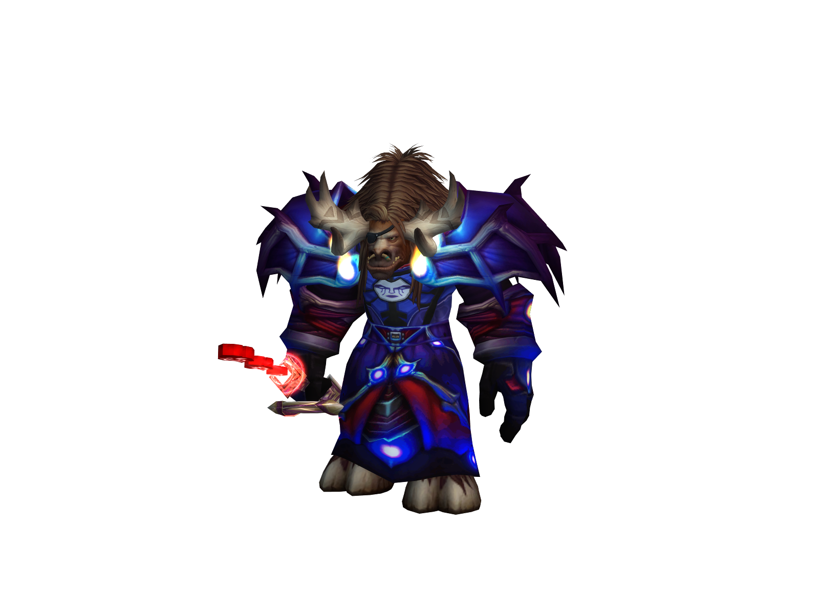 Haníval 3D character render