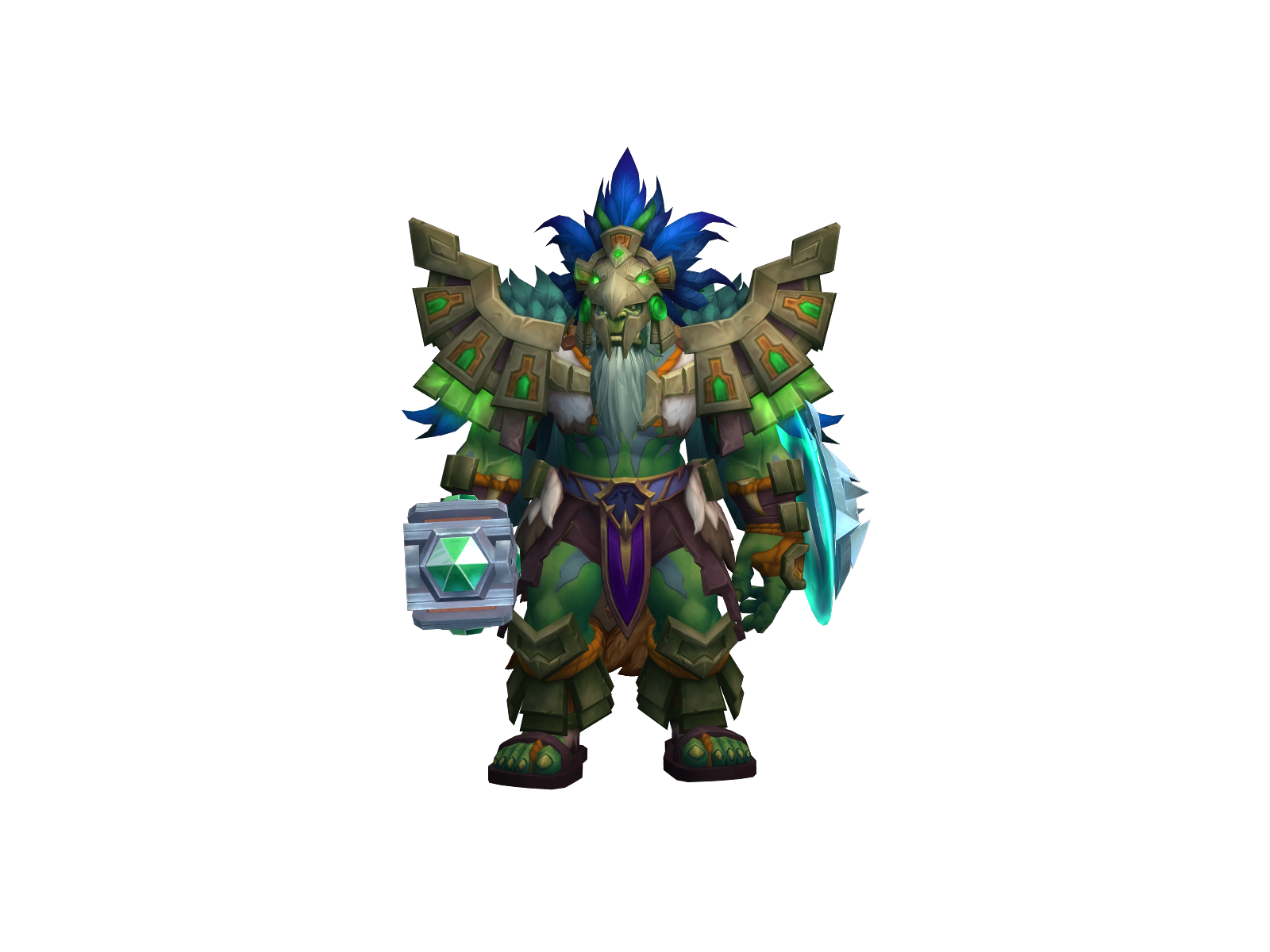 Baamboozles 3D character render
