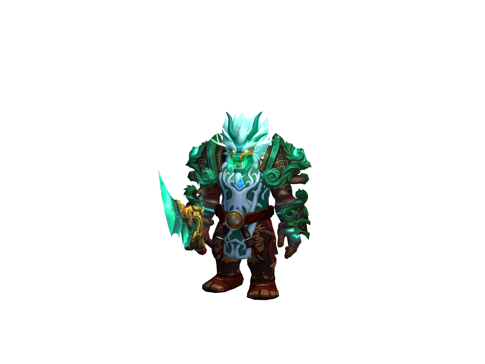 Chiwick 3D character render