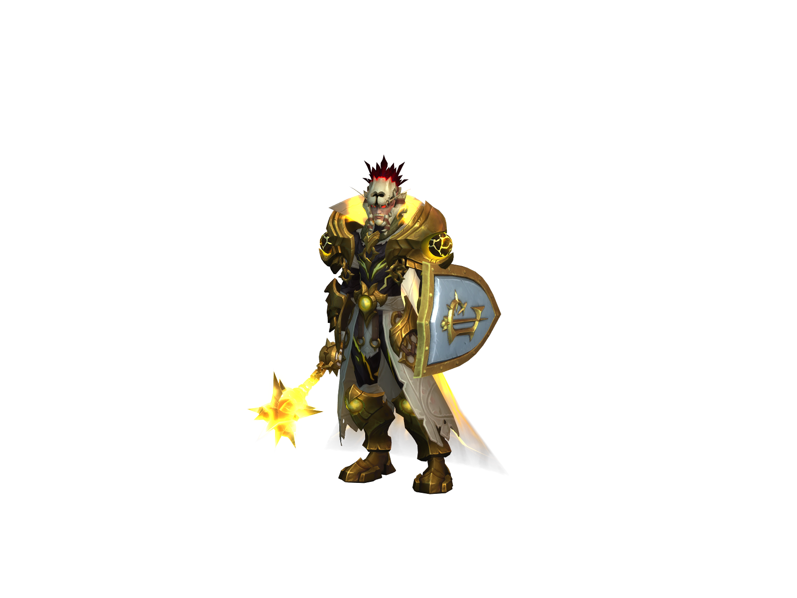 Worstpala 3D character render