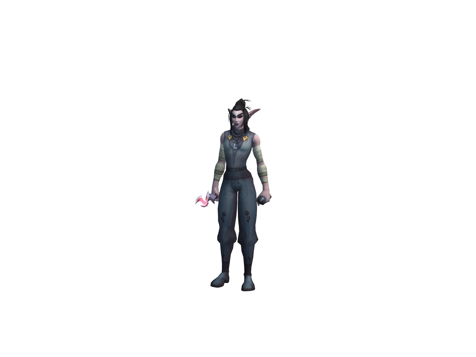 Asceticseer 3D character render