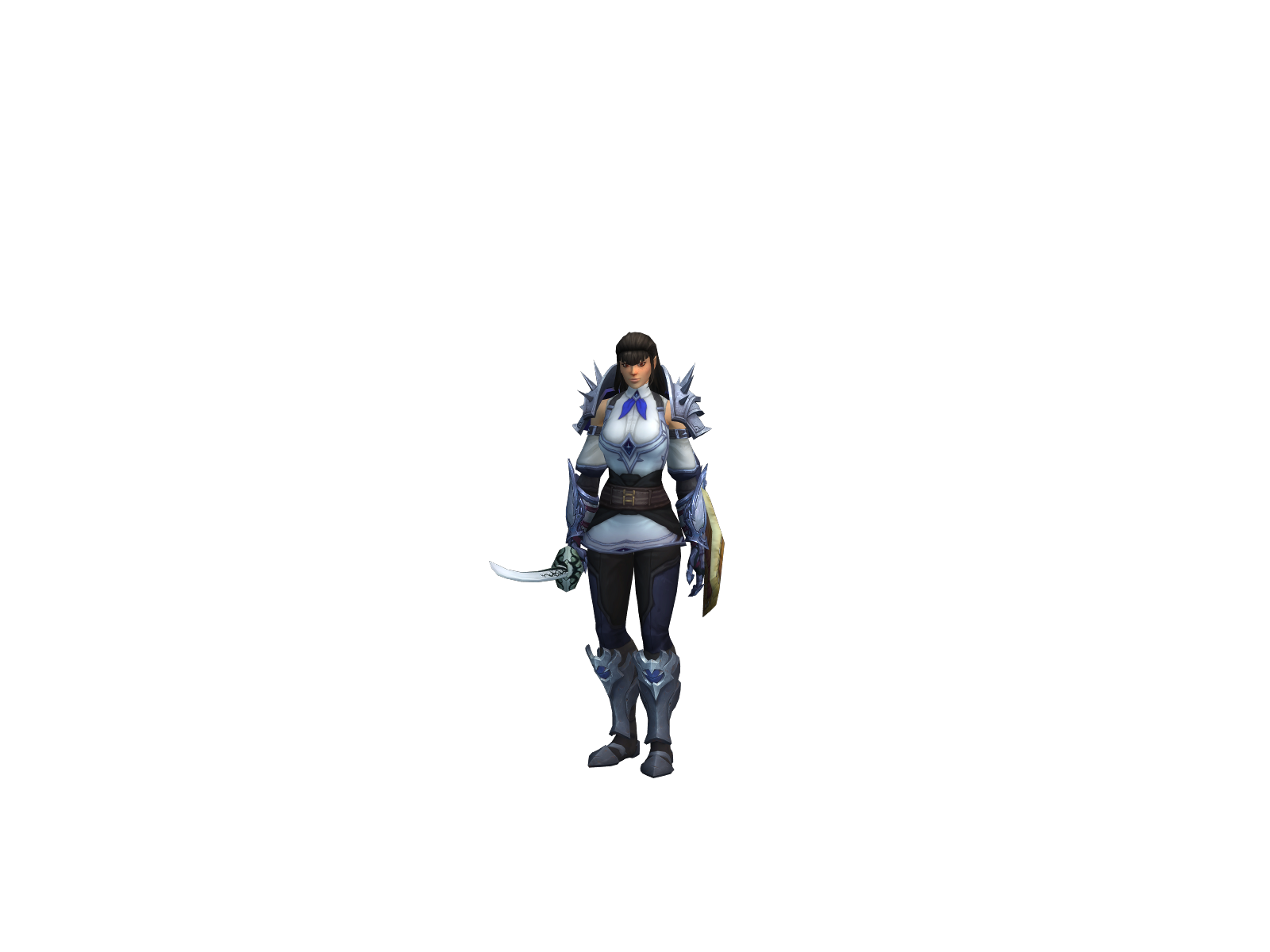 Nårse 3D character render