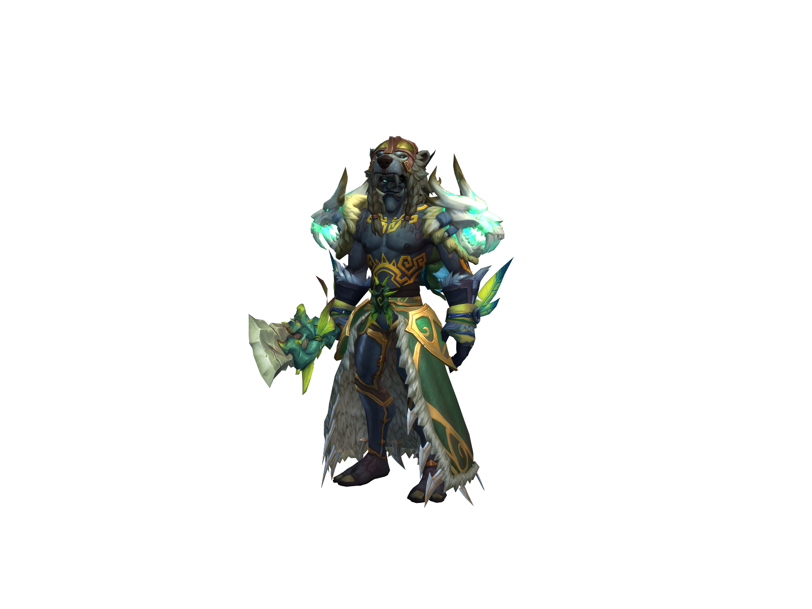 Zakrazaan 3D character render