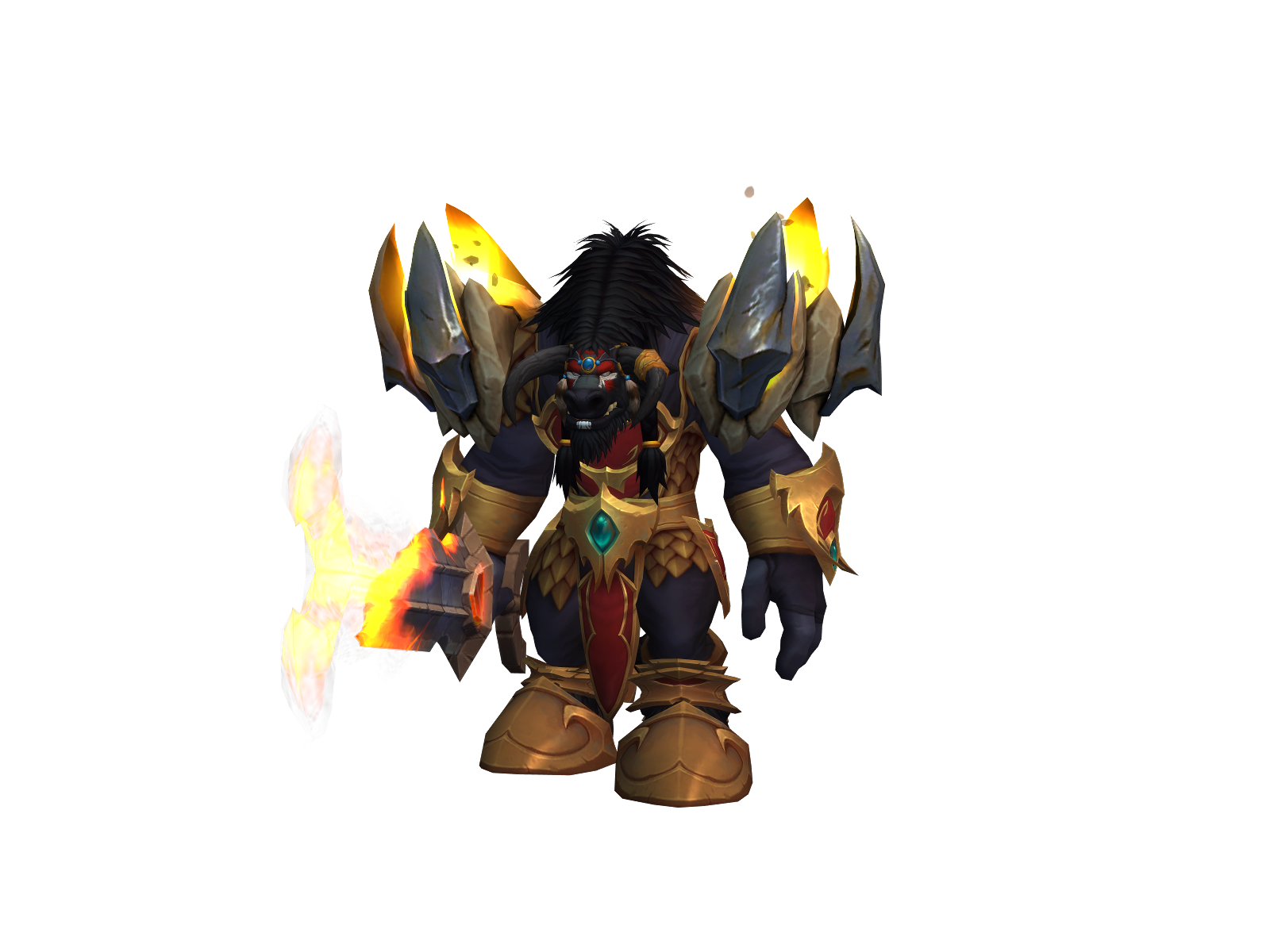 Unhôlycow 3D character render