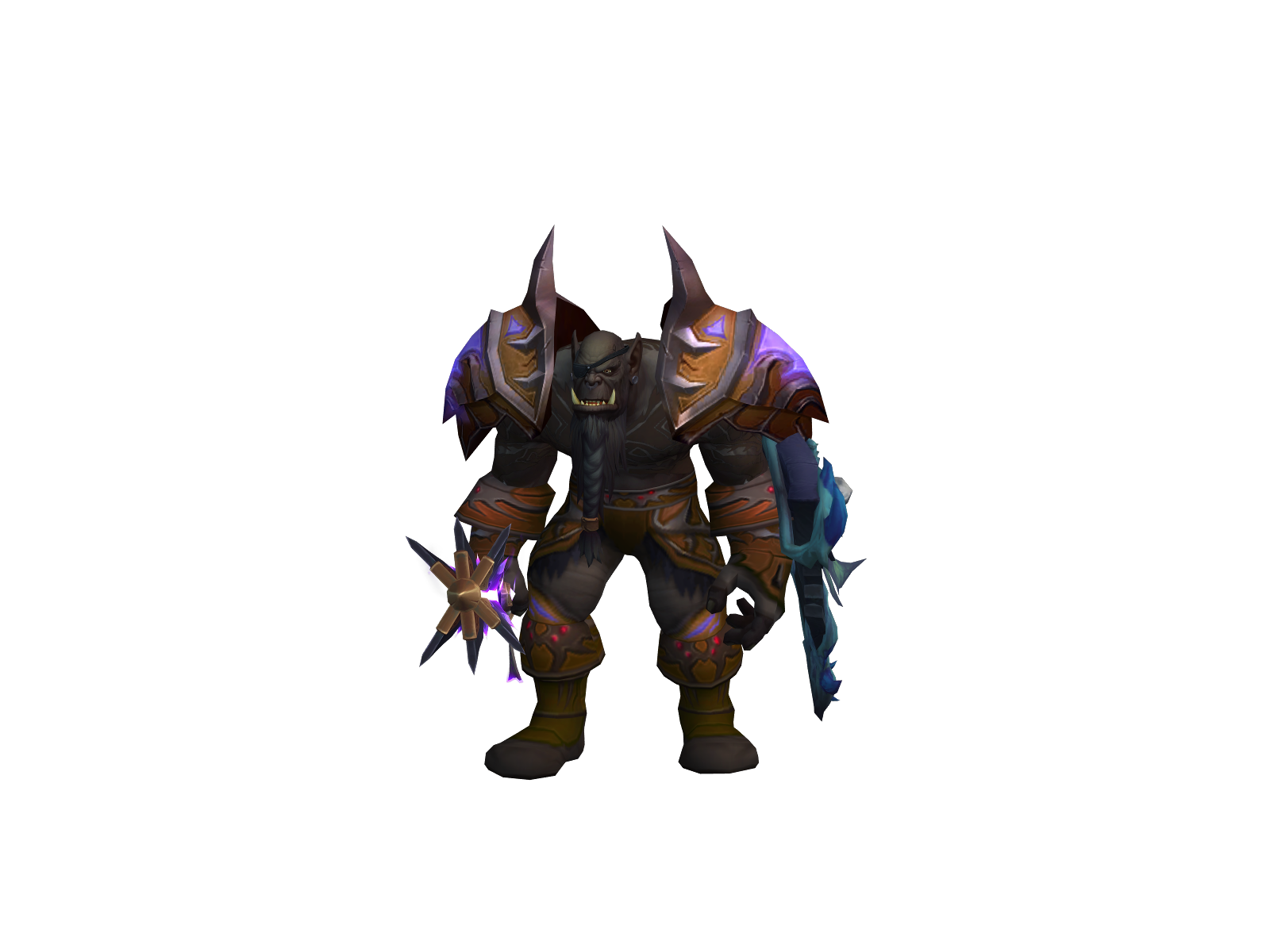 Myhdum 3D character render