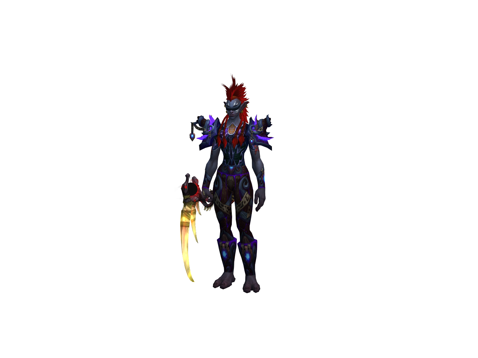 Zeustriker 3D character render