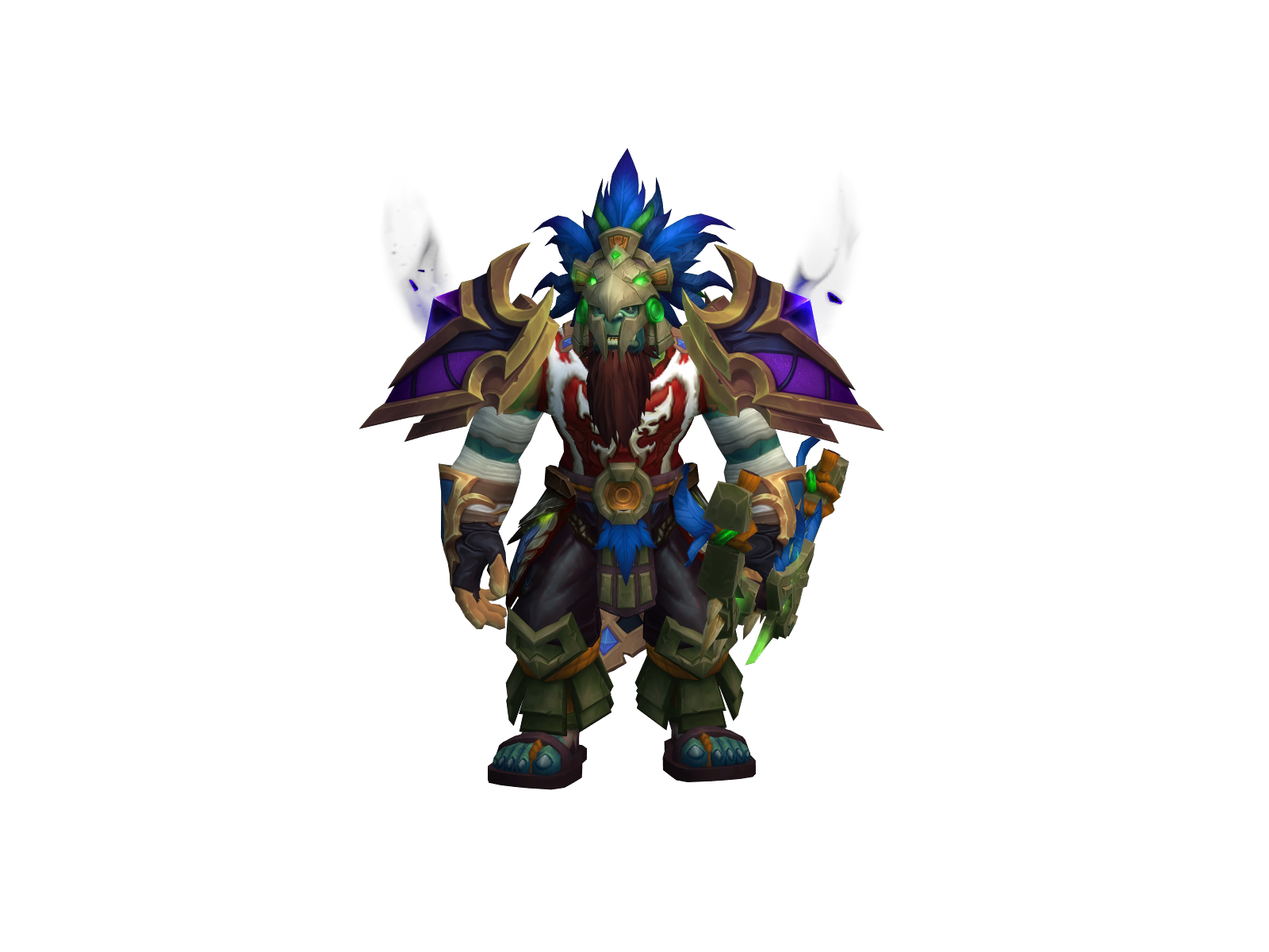 Cilgach 3D character render