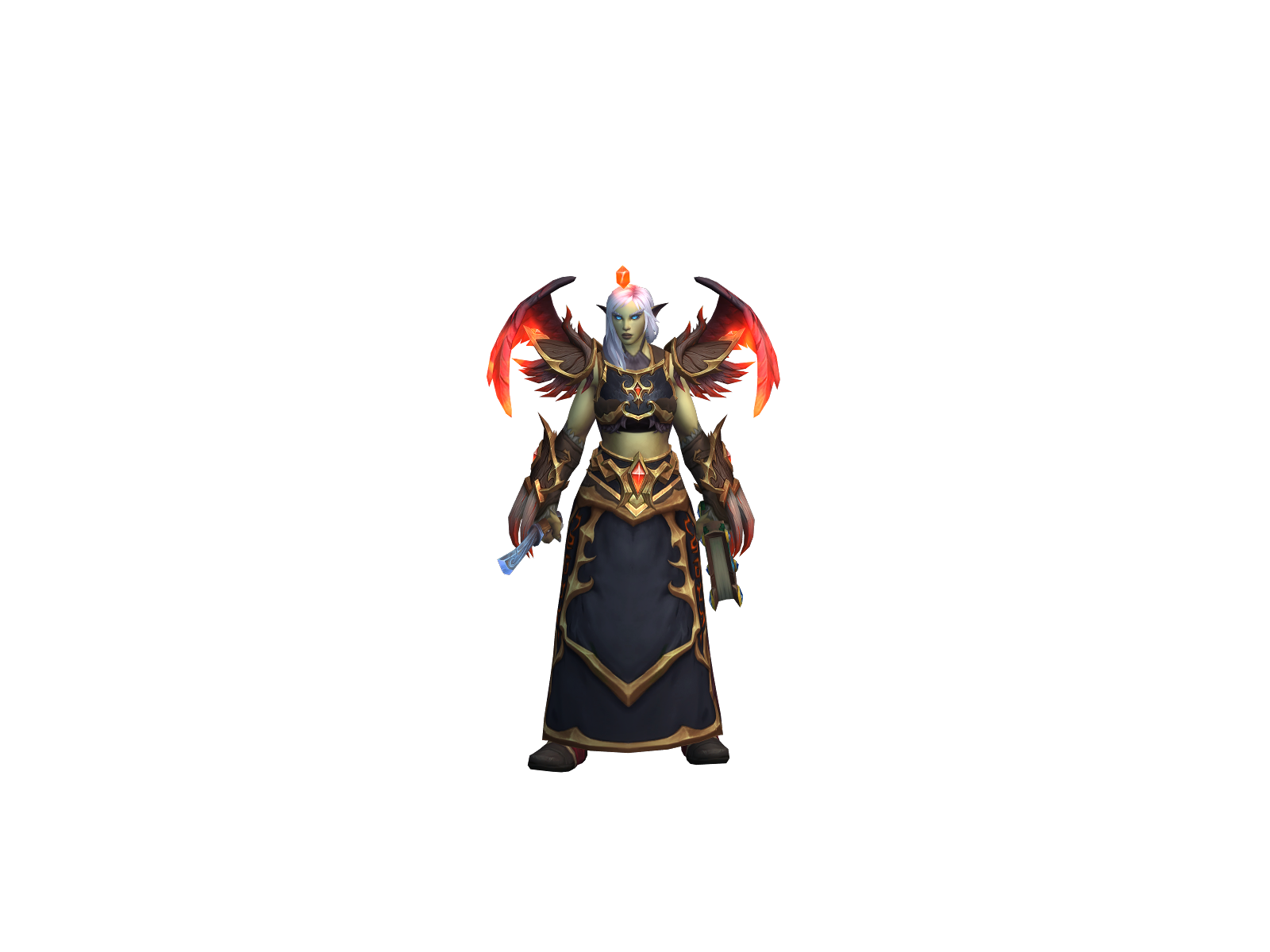 Swedruid 3D character render
