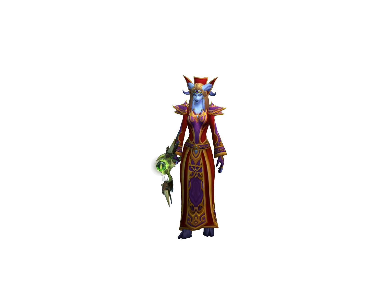 Dementzia 3D character render