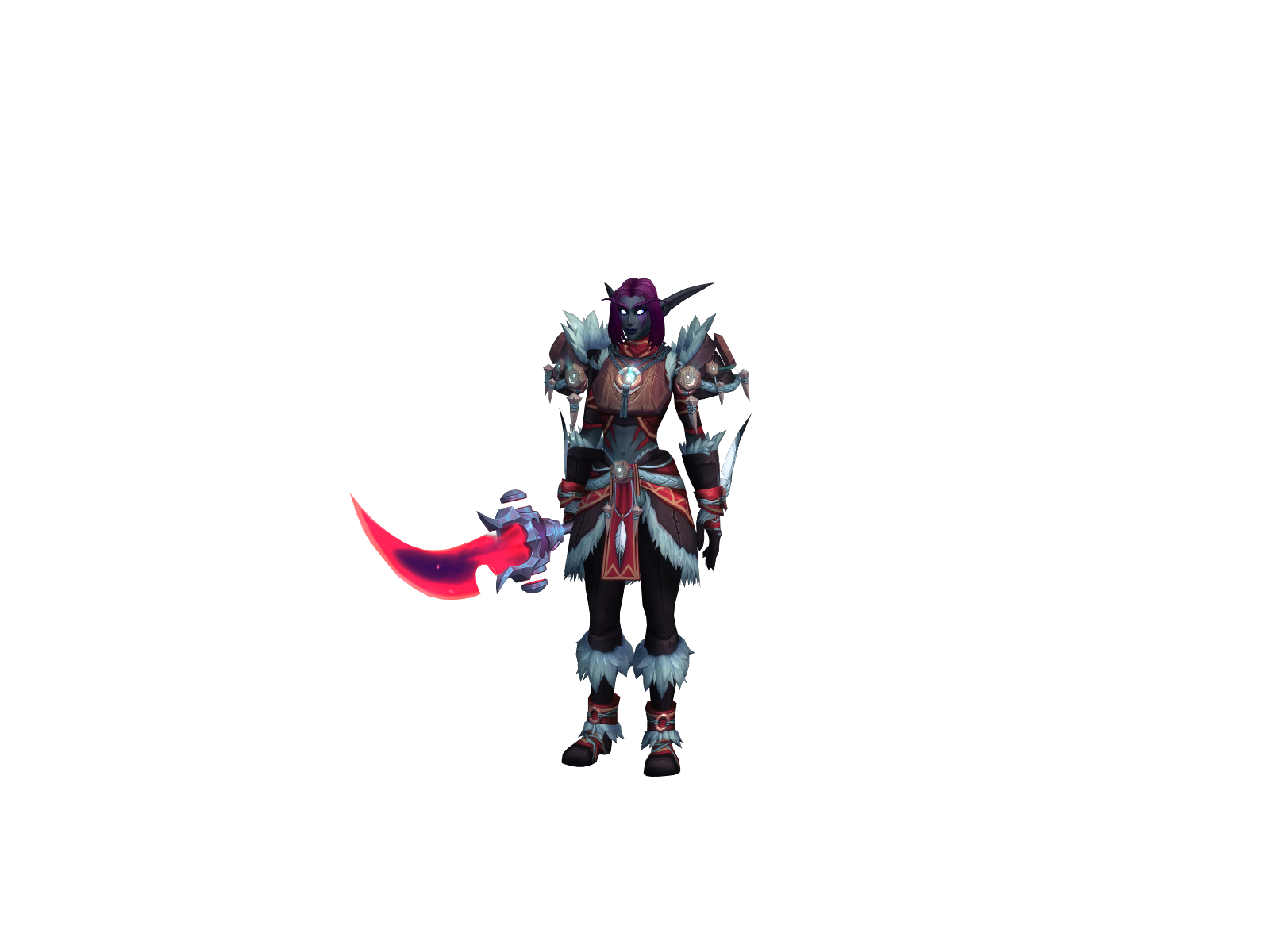 Meowdiment 3D character render
