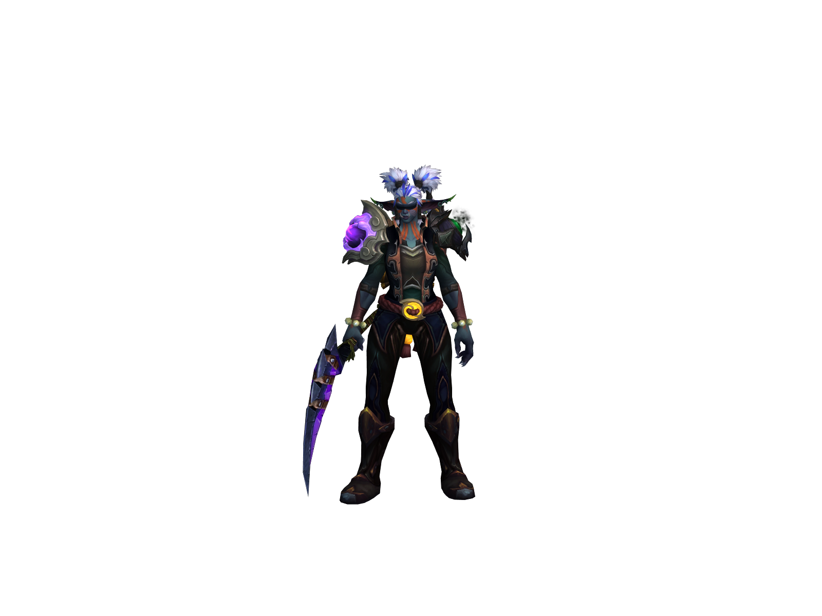 Avuck 3D character render