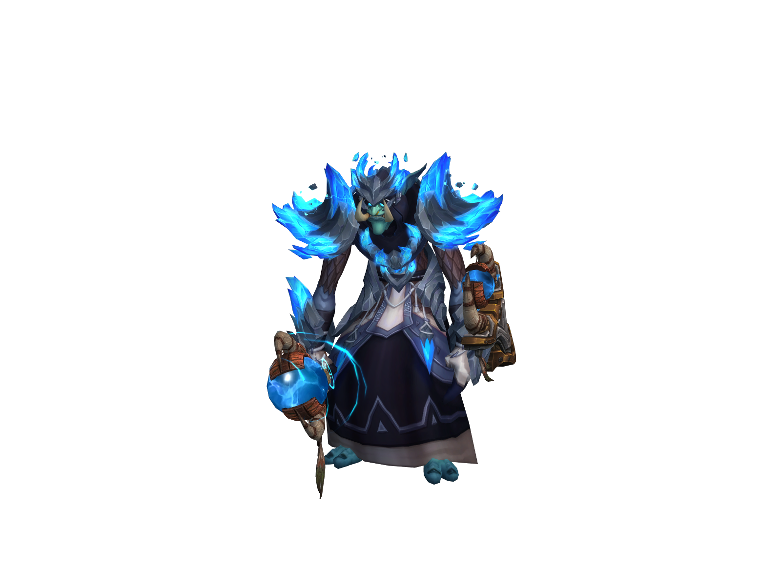 Brujero 3D character render
