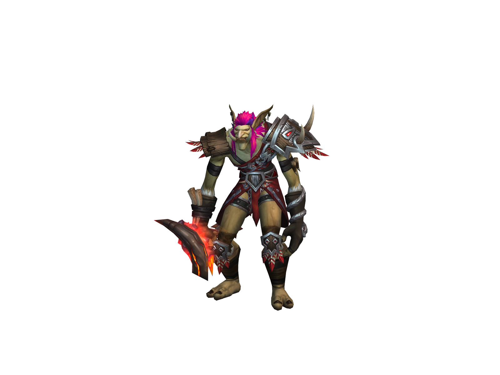 Fakeportal 3D character render