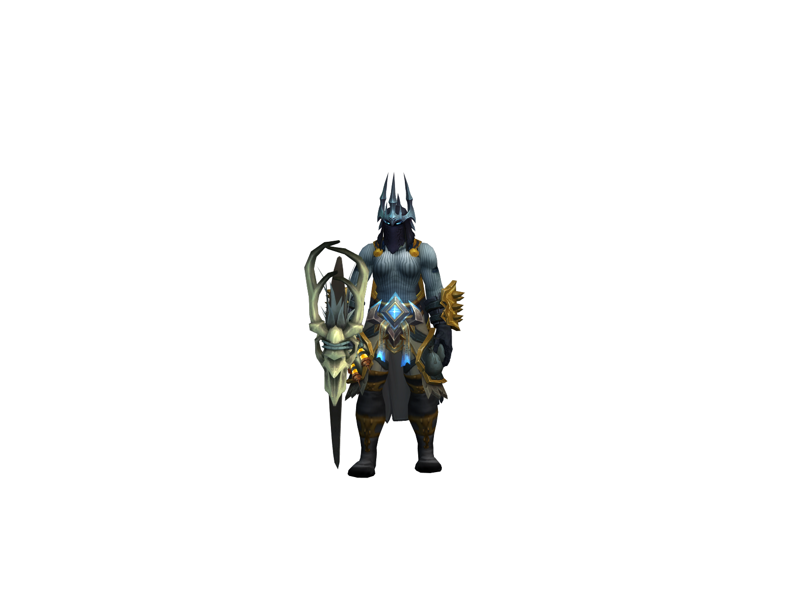 Skrumpis 3D character render