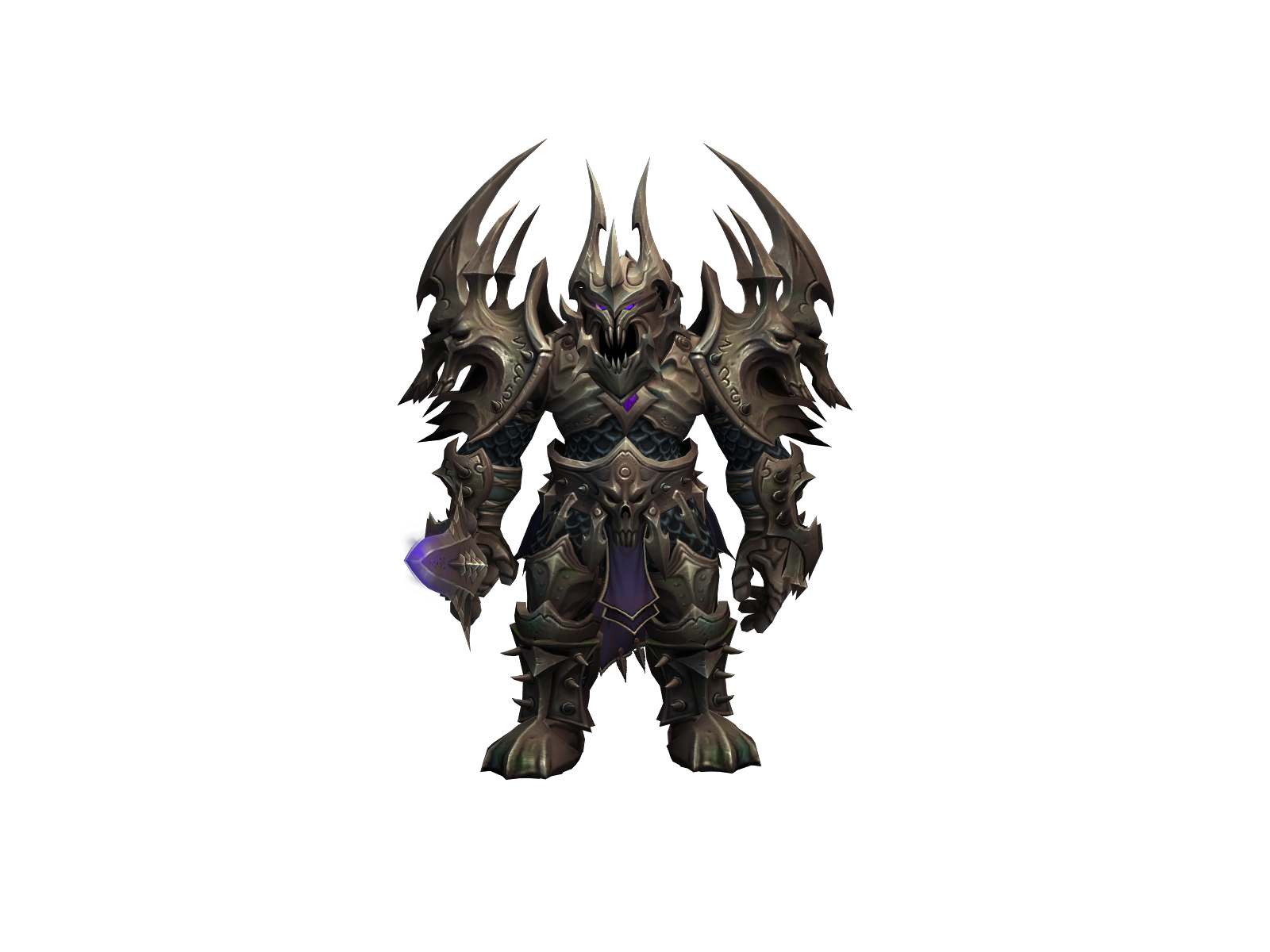 Daddyburst 3D character render