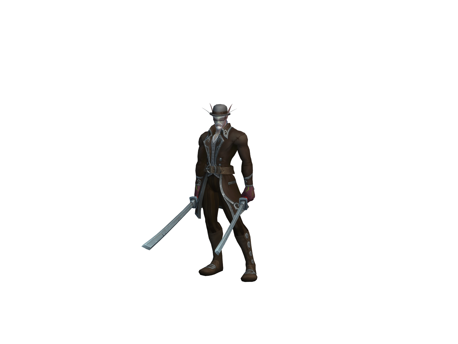 Wolfmarine 3D character render