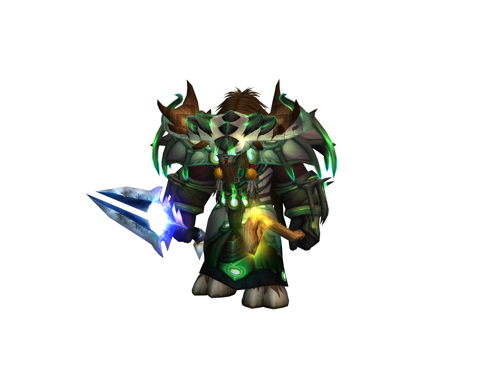Chaostrash 3D character render