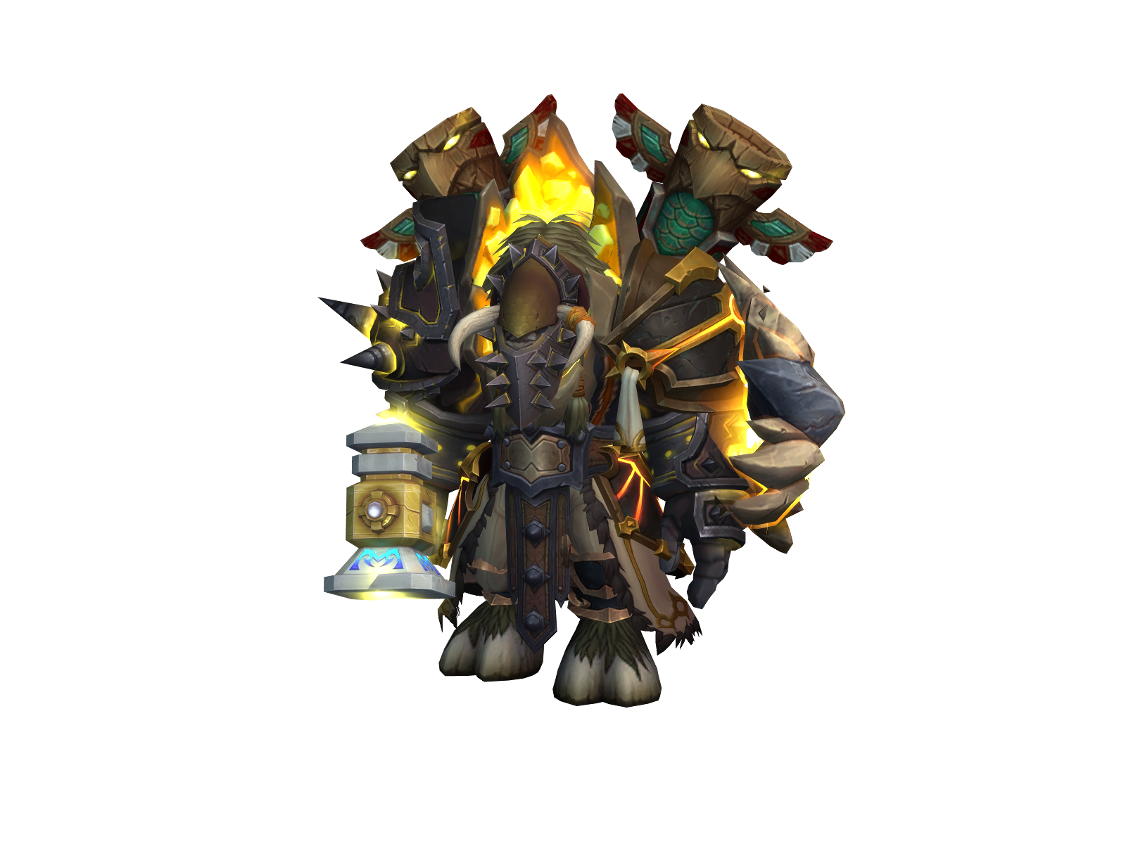 Khoroj 3D character render