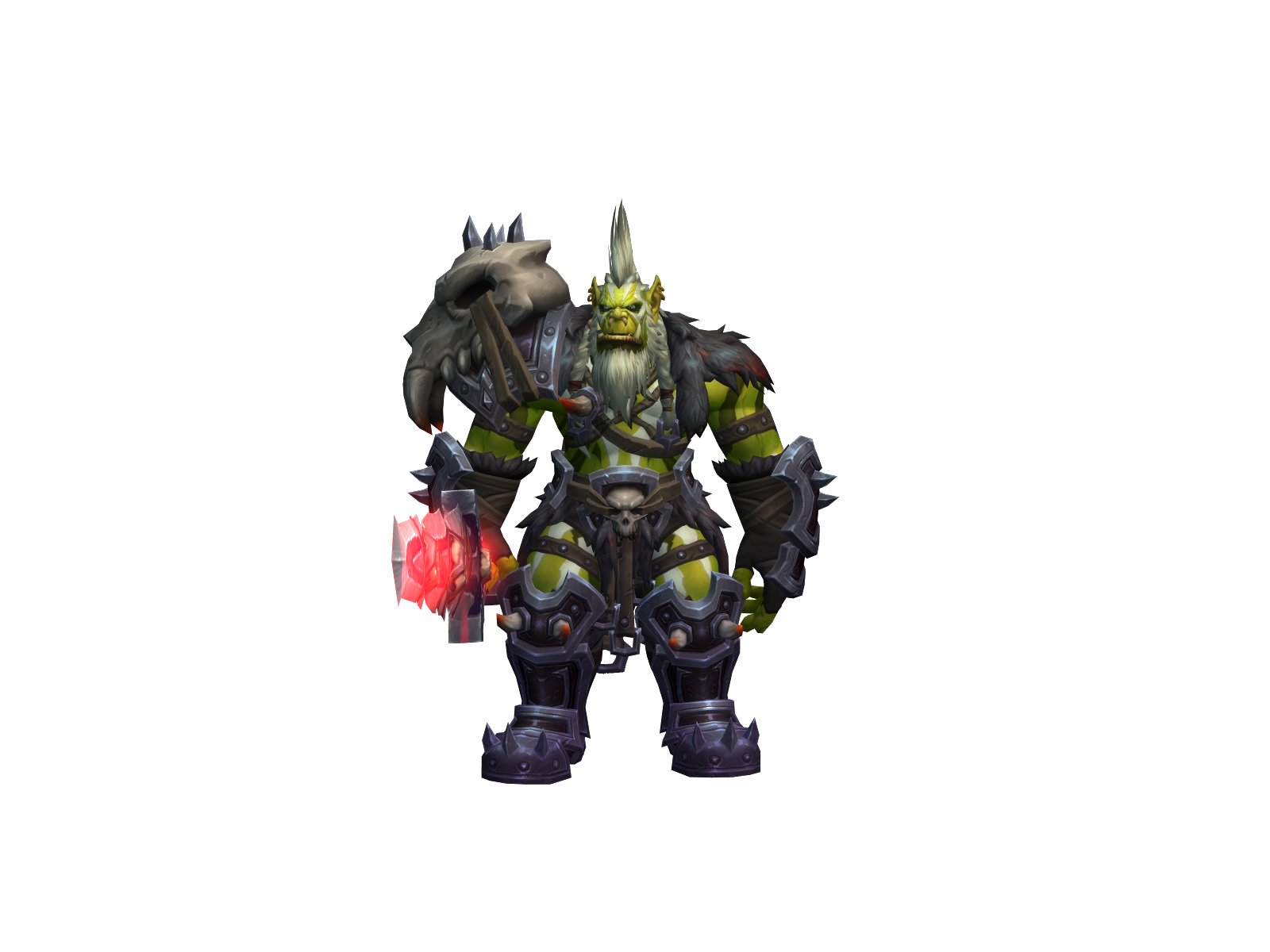 Thrâgg 3D character render