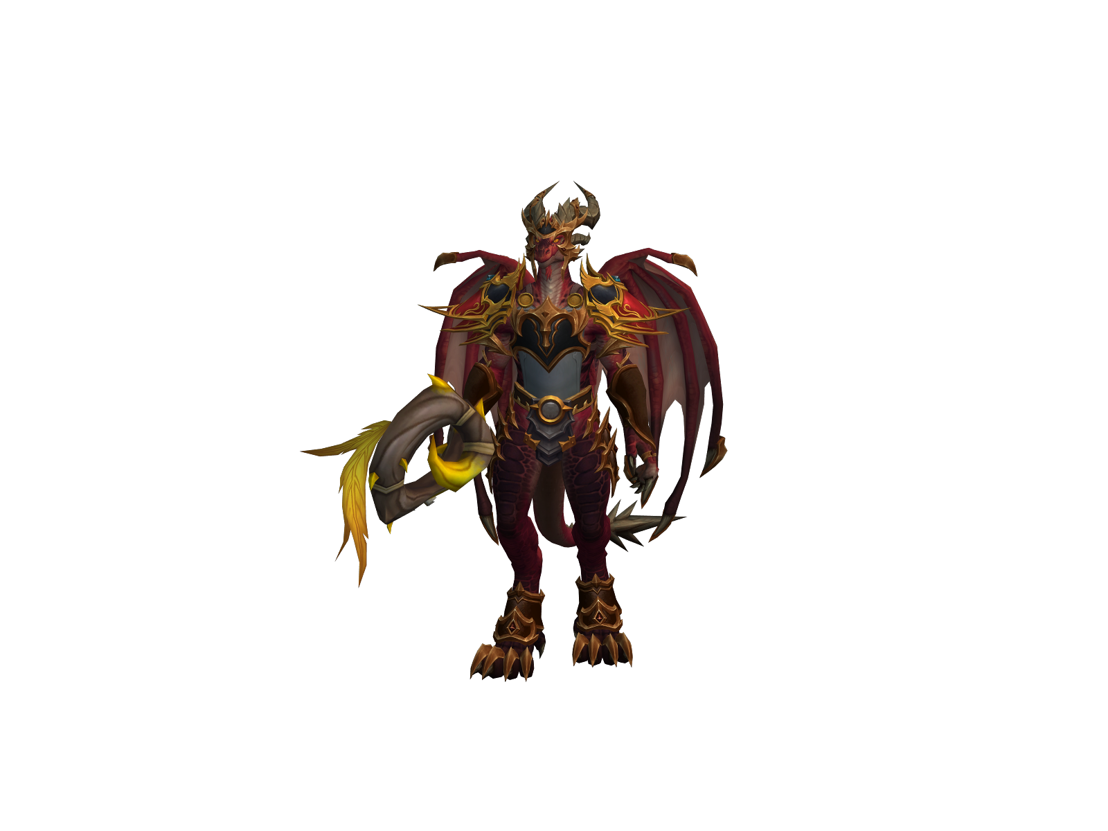 Suldrak 3D character render