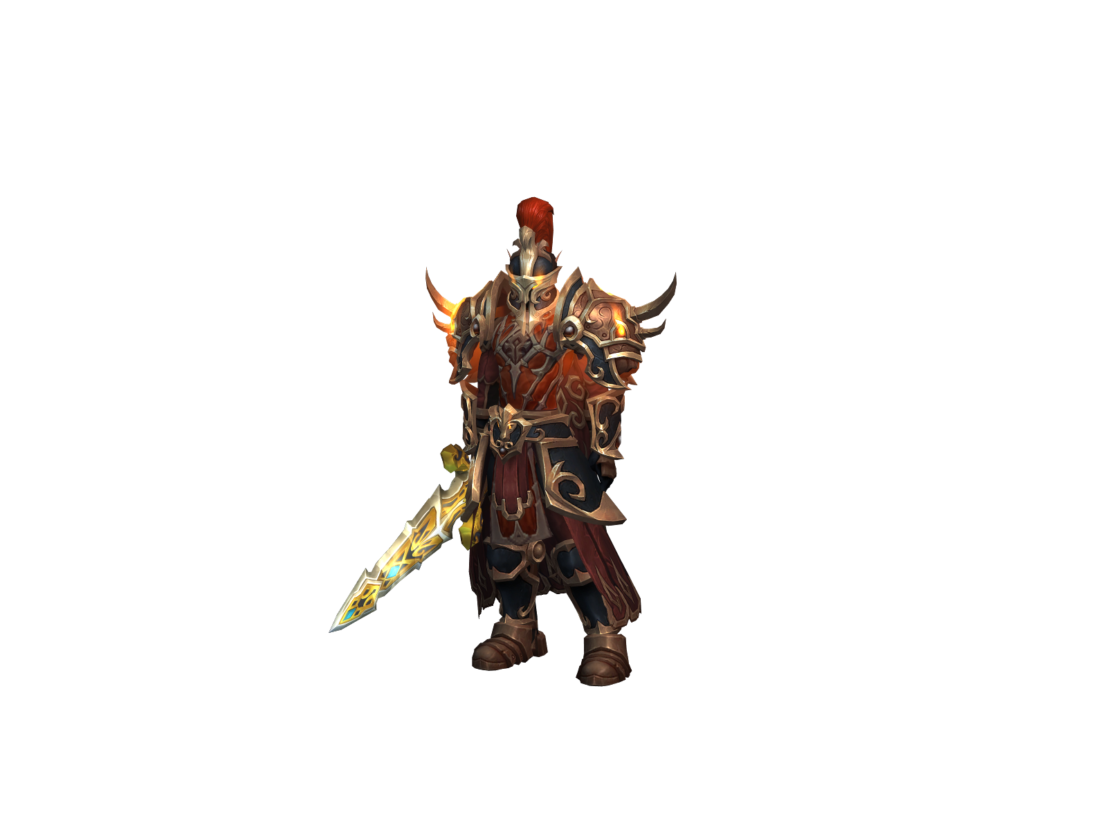Chòff 3D character render