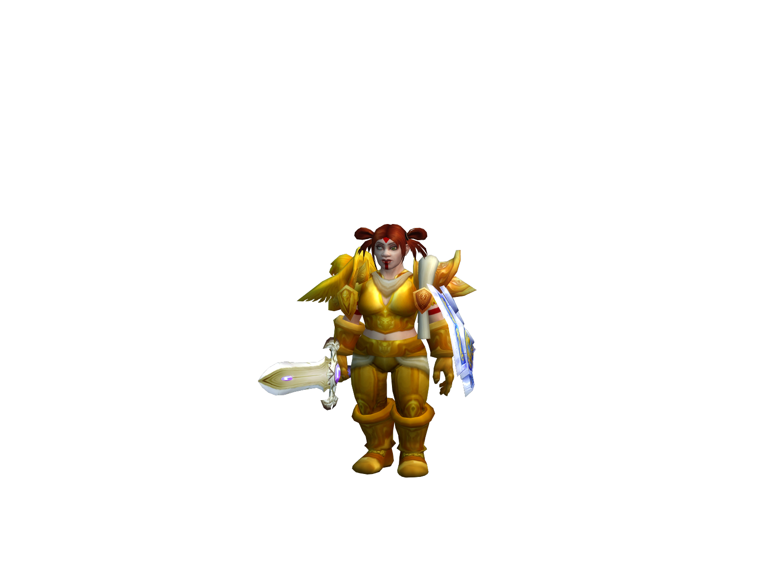 Proc 3D character render