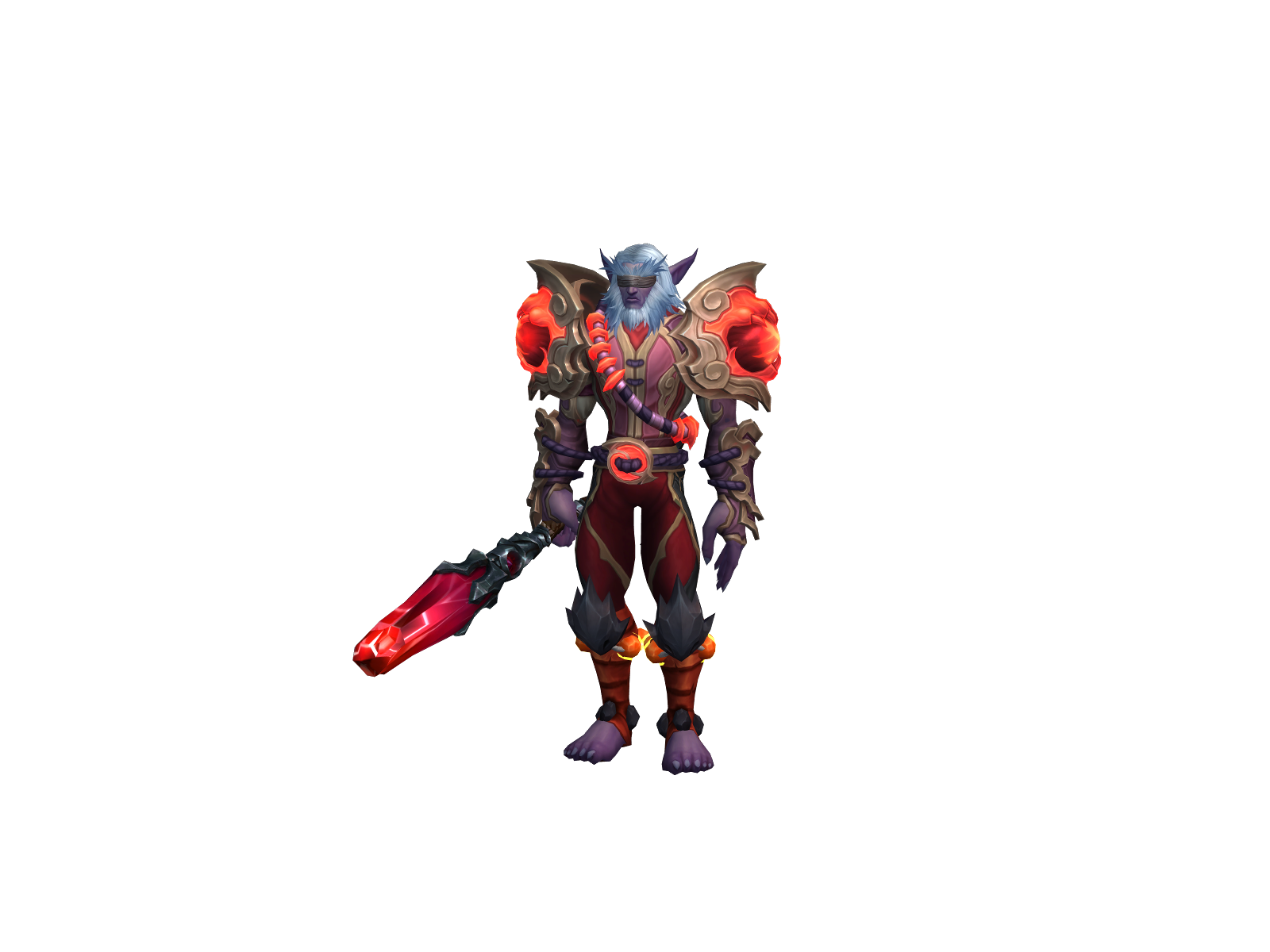 Bradnar 3D character render